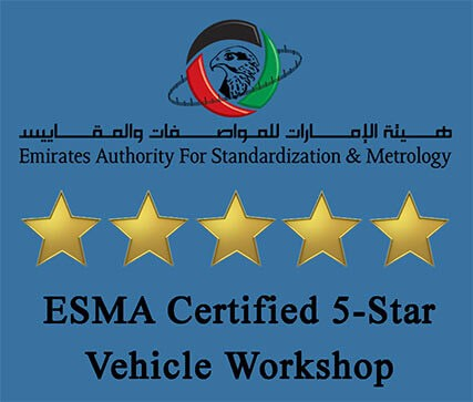 ESMA Certified 5-Star Vehicle Workshop