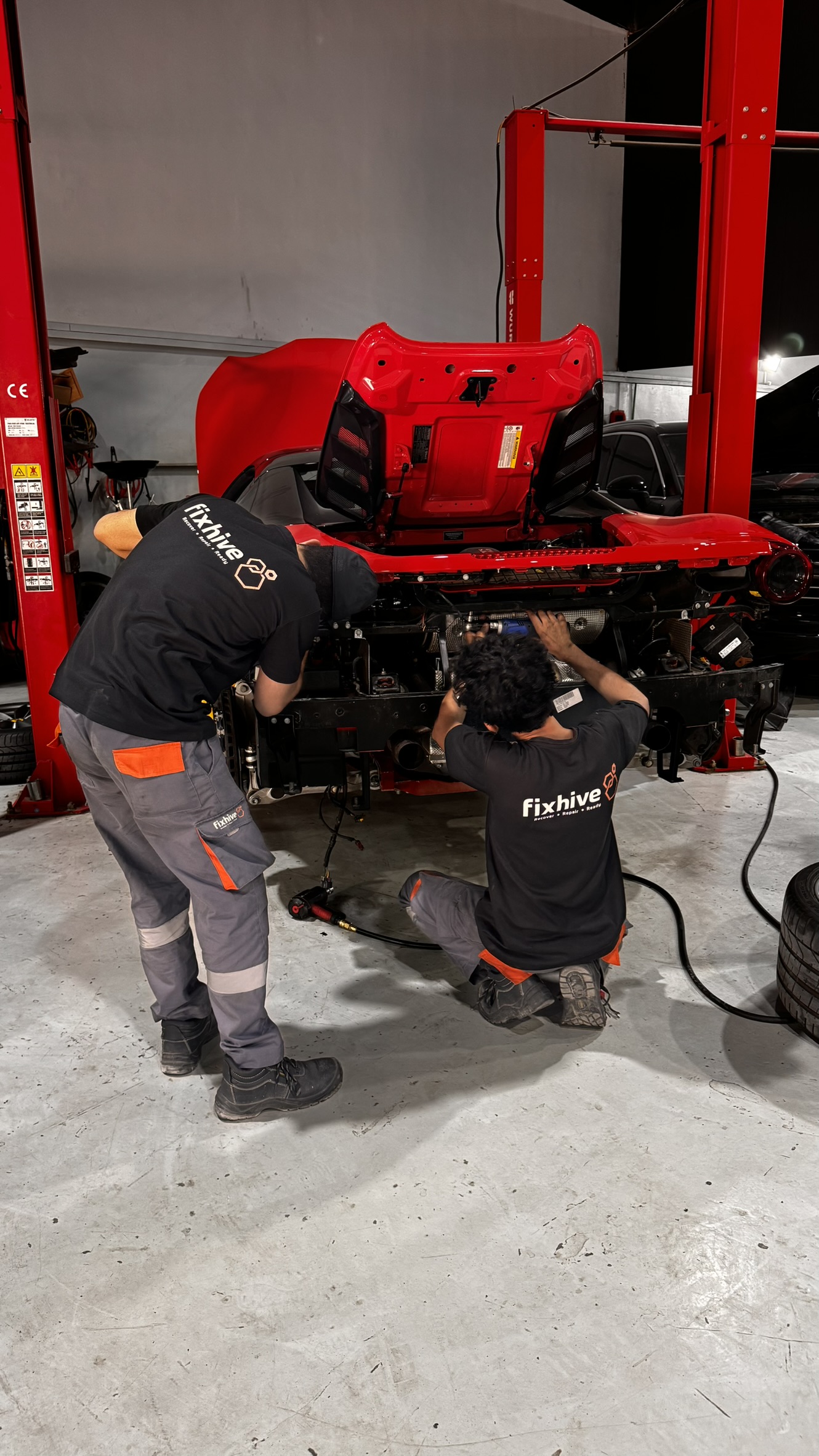 Brake Pad Replacement — FixHive Garage Dubai